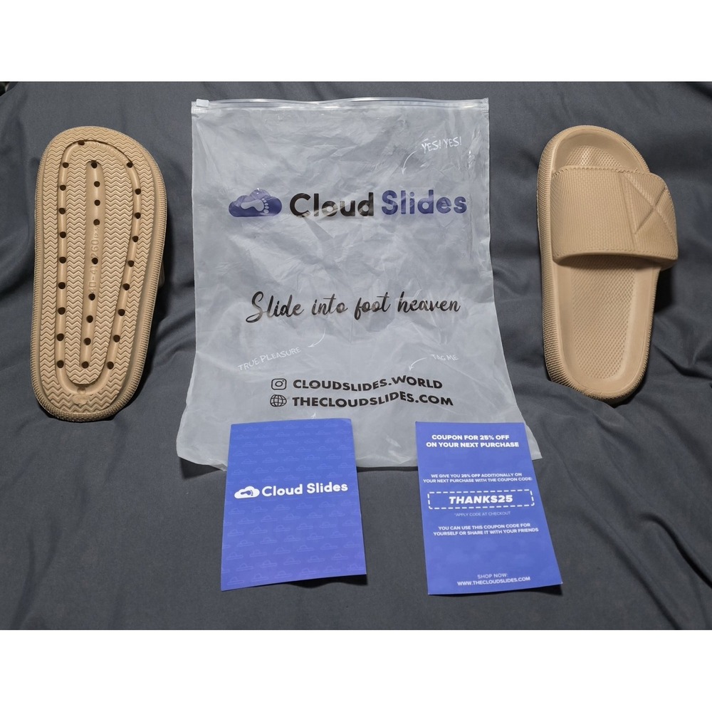 Cloud Slides Adjustable Men's Size 11